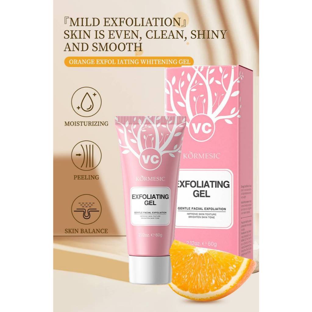 Exfoliating gel pembersih komedo peeling gel eksfoliasi exfoliating gel blackhead eksfoliasi wajah