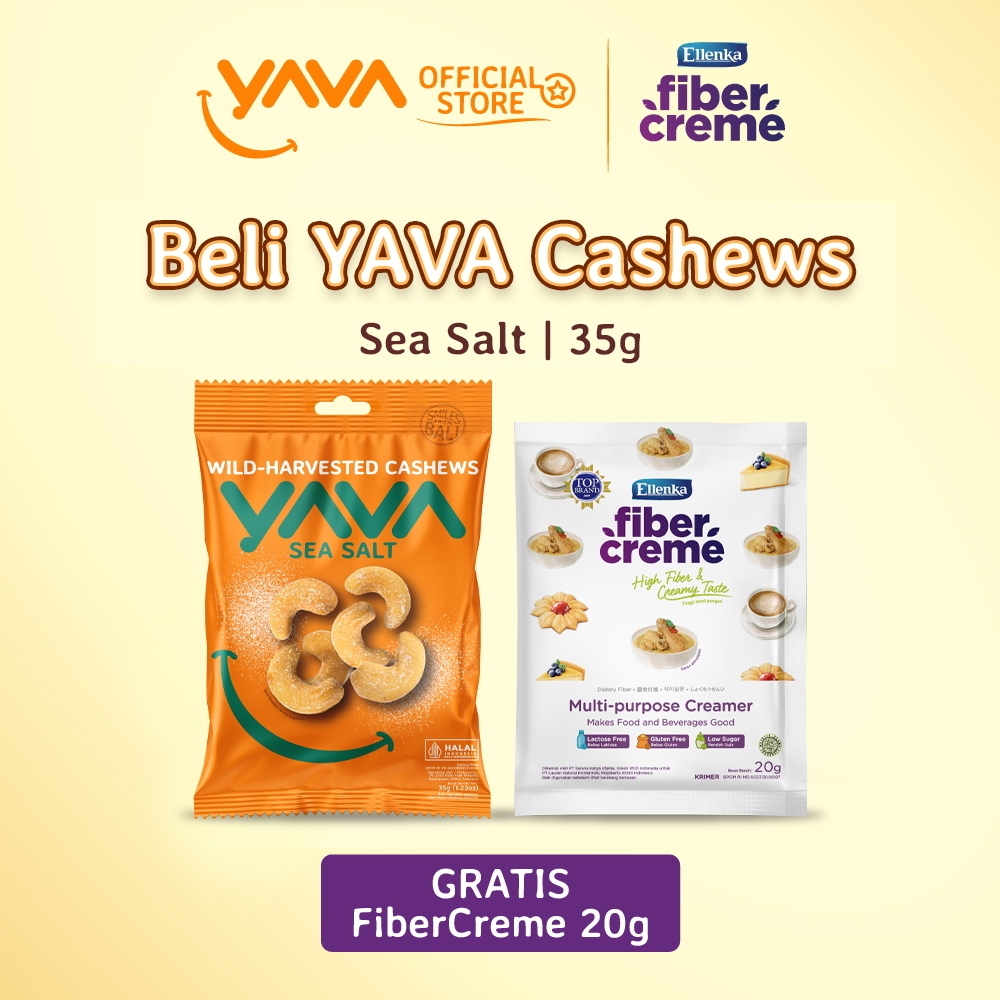 

YAVA Cashew SeaSalt 35g