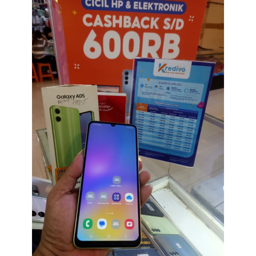 Samsung A05 4/64 bekas resmi