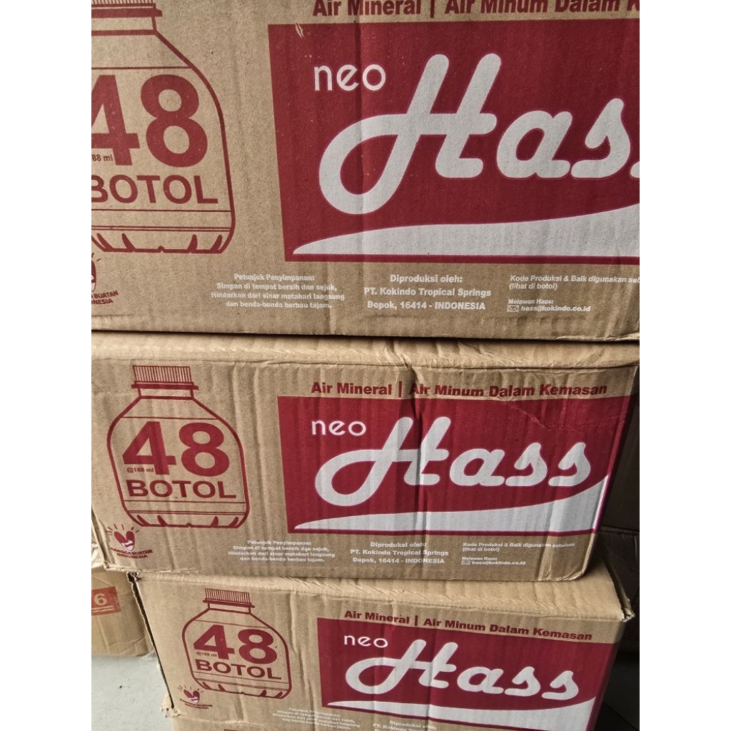 

Neo Hass 48 Botol x 188 Ml