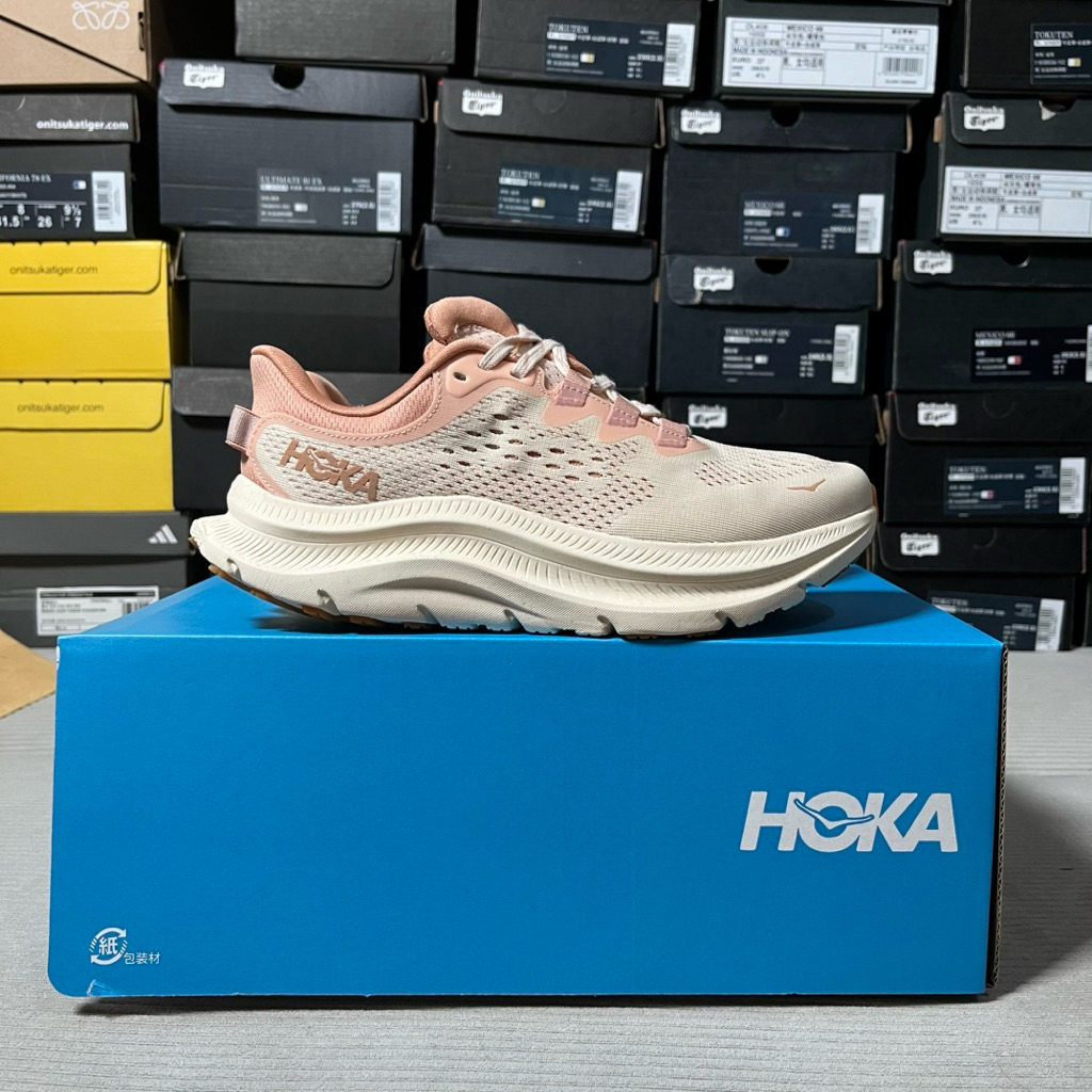 Sepatu Running Wanita Hoka Original Hoka Kawana 2 Vanilla Sandstone