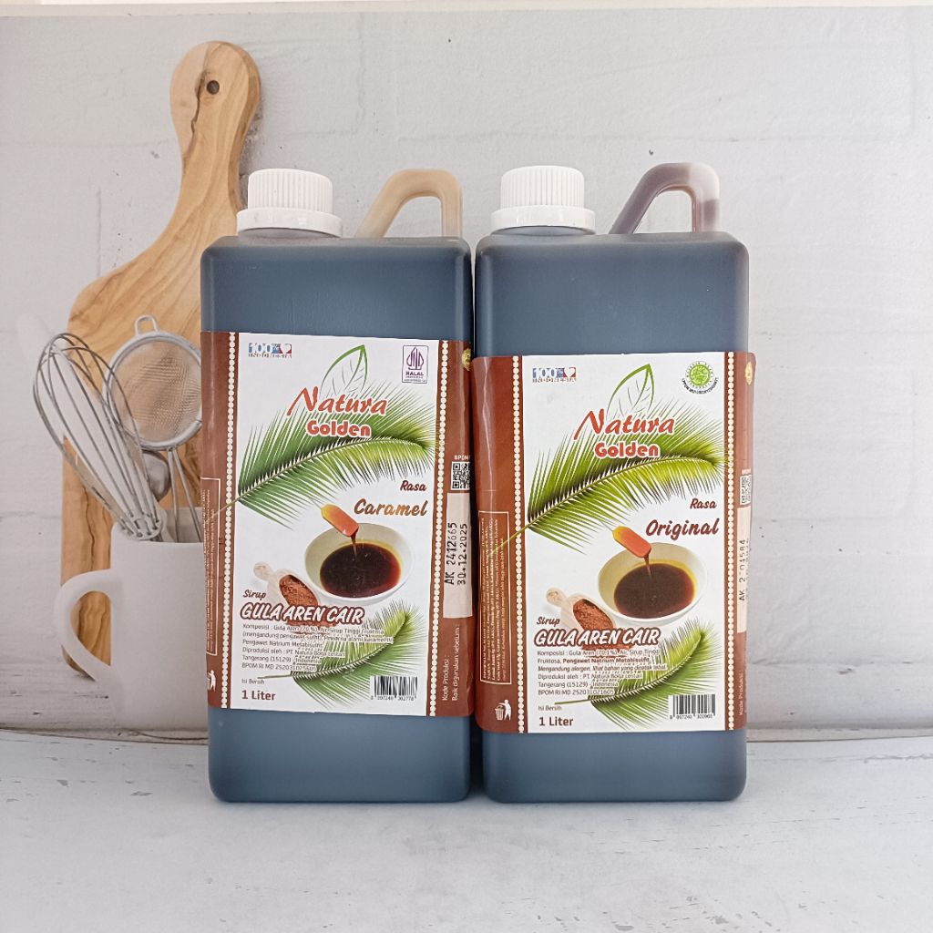 

Natura Golden Gula Aren Cair (1liter dan 500ml)