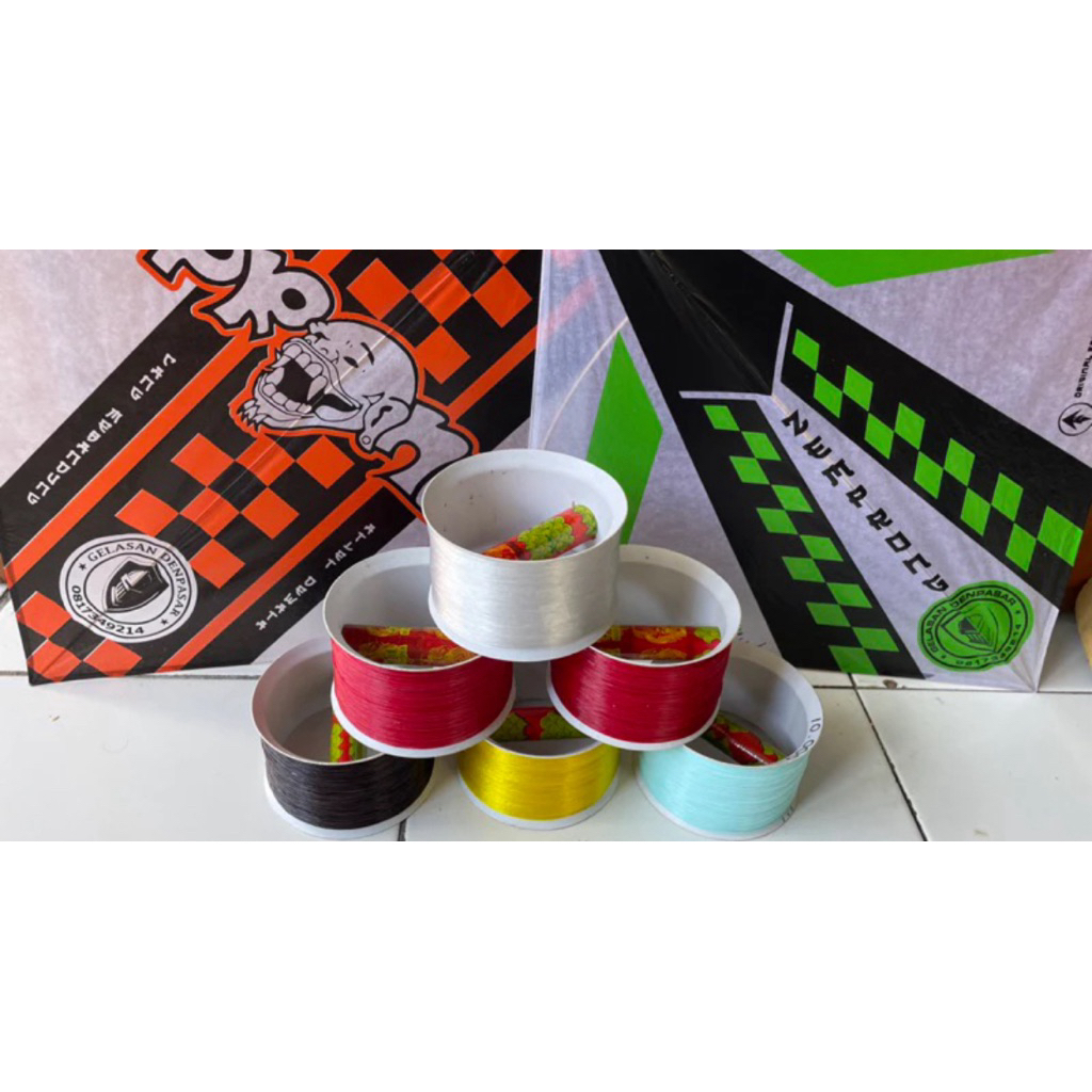 SENAR KENUR LAYANGAN SUDAH DIGULUNG