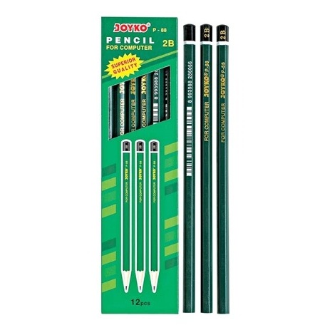 

Pensil Joyko 2B P-88 (1 pak isi 12 pcs)