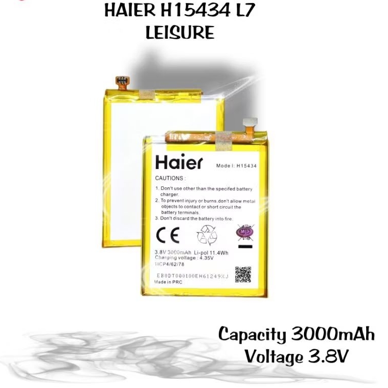 Baterai HAIER H15434 L7 LEISURE battery batre