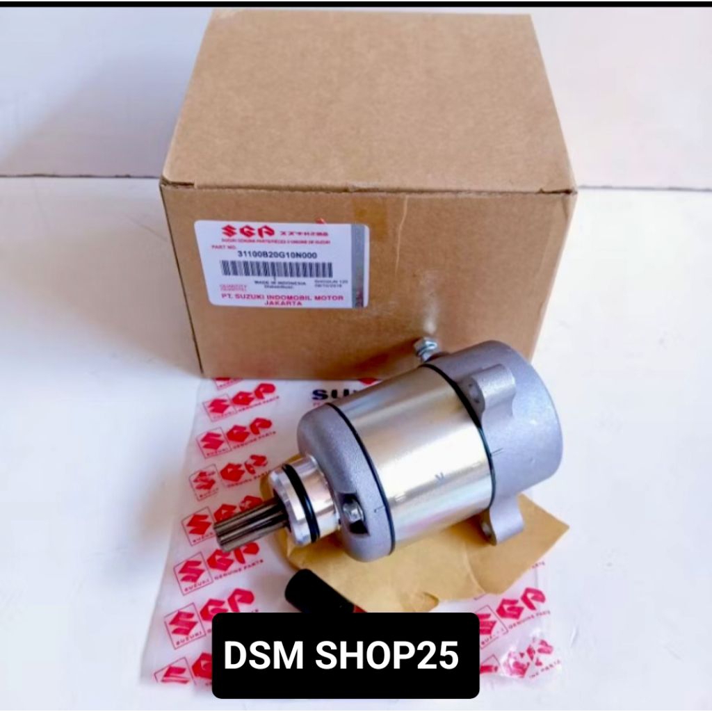 Dinamo Starter Assy Original Suzuki Shogun 125Fd, Shogun 125Fl, Shogun 125 SGP