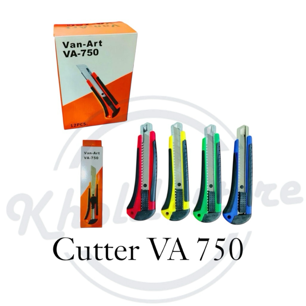 

Cutter Besar Van Art VA-750 VA-850 Pisau Cutter Besi Tajam Sekali