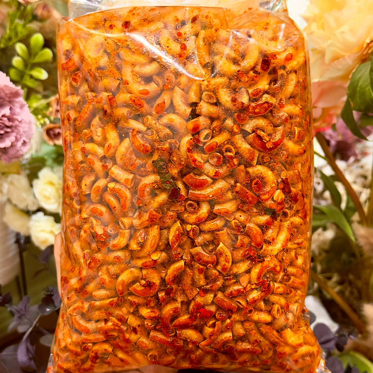 

MAKARONI PEDAS MANIS CIKRUH REMPAH DAUN JERUK MELIMPAH