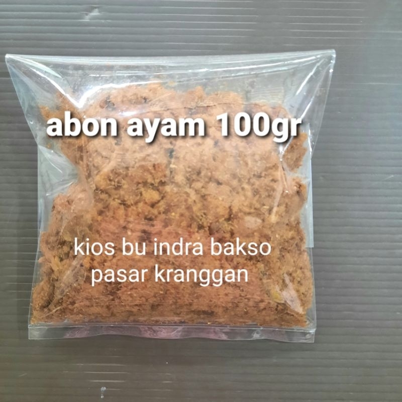

abon ayam chicken floss 250 100 gr