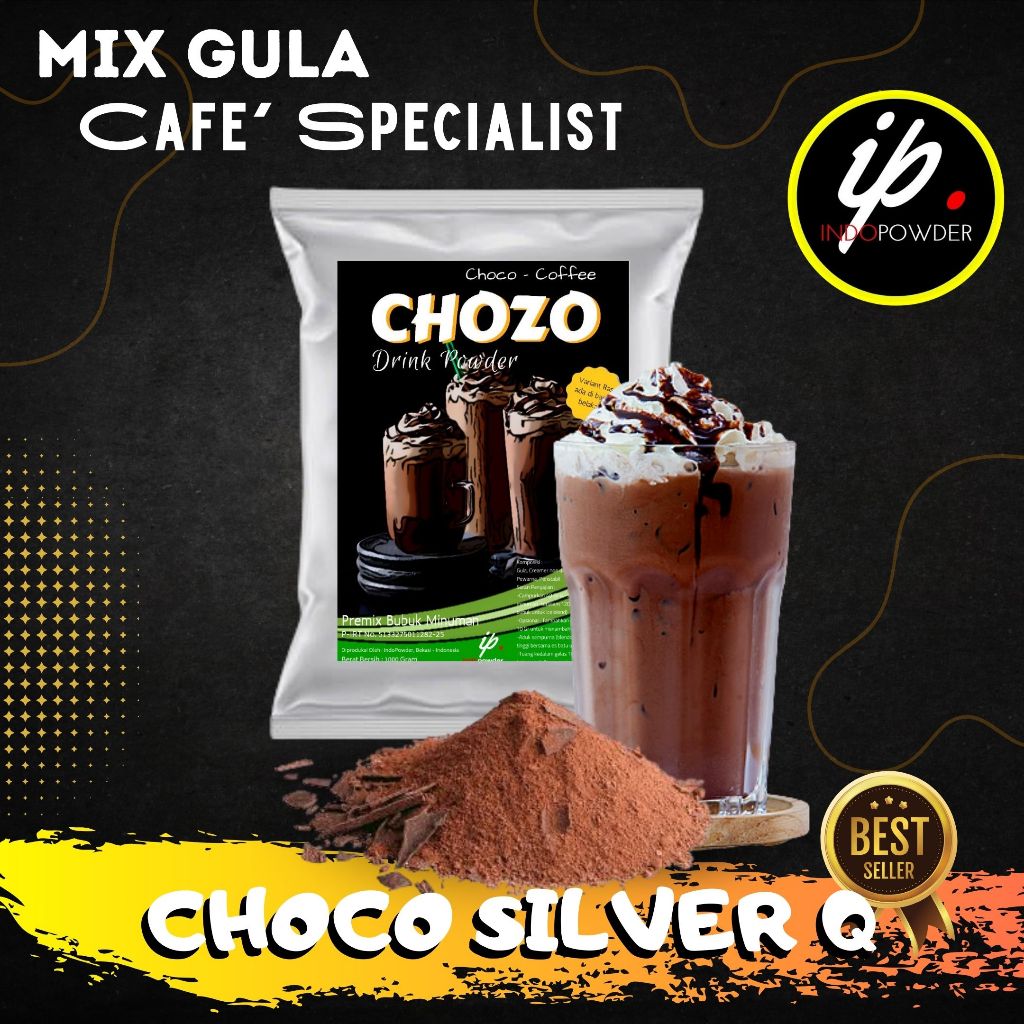 

IP Jakarta - Bubuk Minuman CHOCO SILVERQ 1Kg - Serbuk COKLAT SILVERQ untuk Cafe dan Waralaba