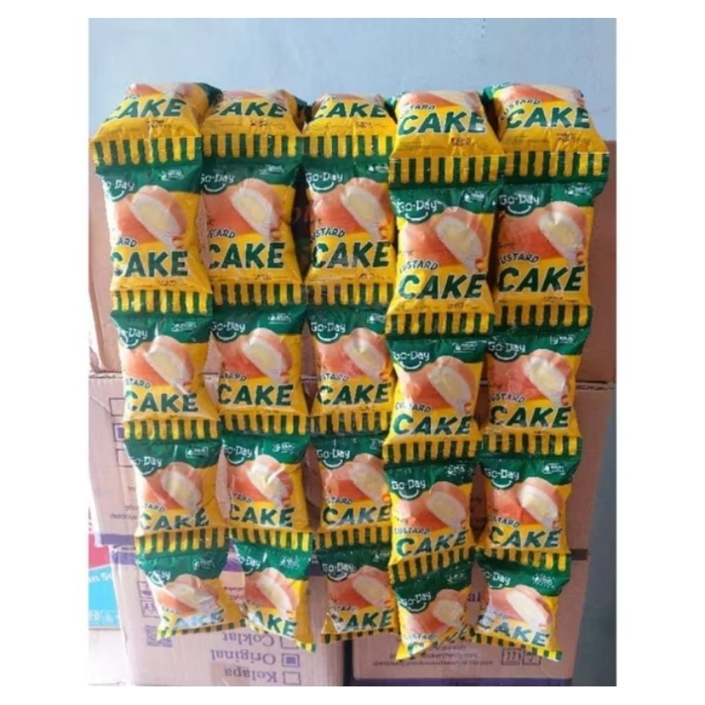 

Promo Terbatas 40 Pcs Go - Day Custard Cake 25G / Pcs
