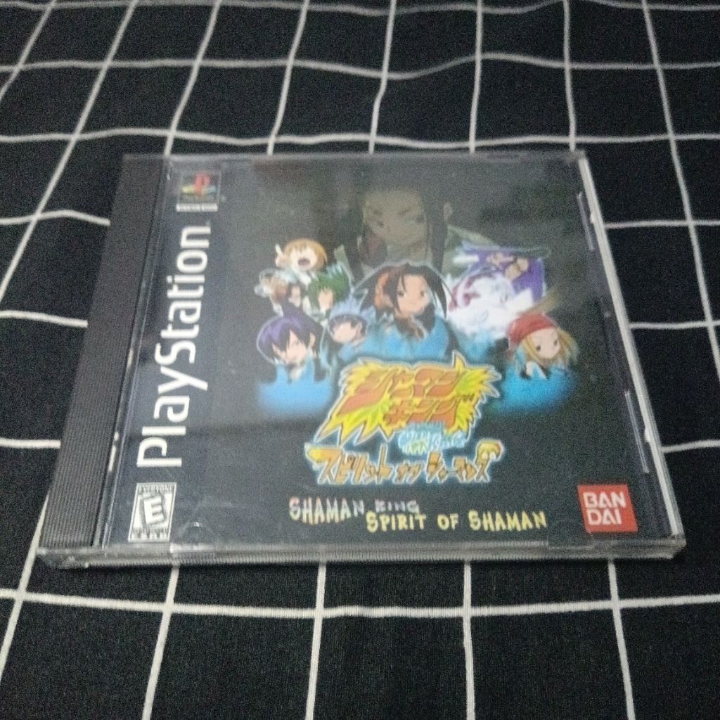 Kaset PS1 Kopab Shaman king Spirit of Shaman