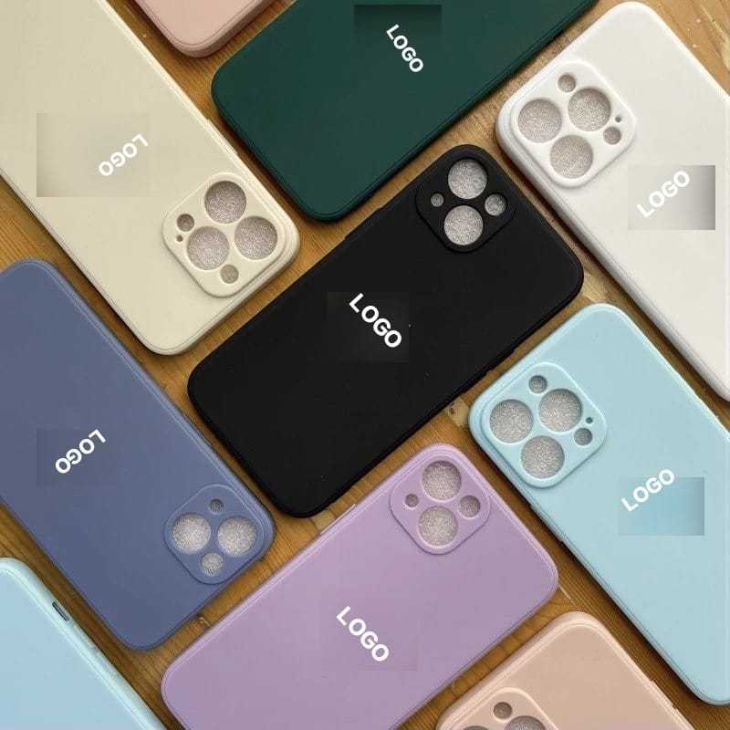PBA Silikon Case iPhone Anti Noda Pelindung Kamera / SoftCase Bahan Kain Bludru Rubber iP Xr 11 Pro 