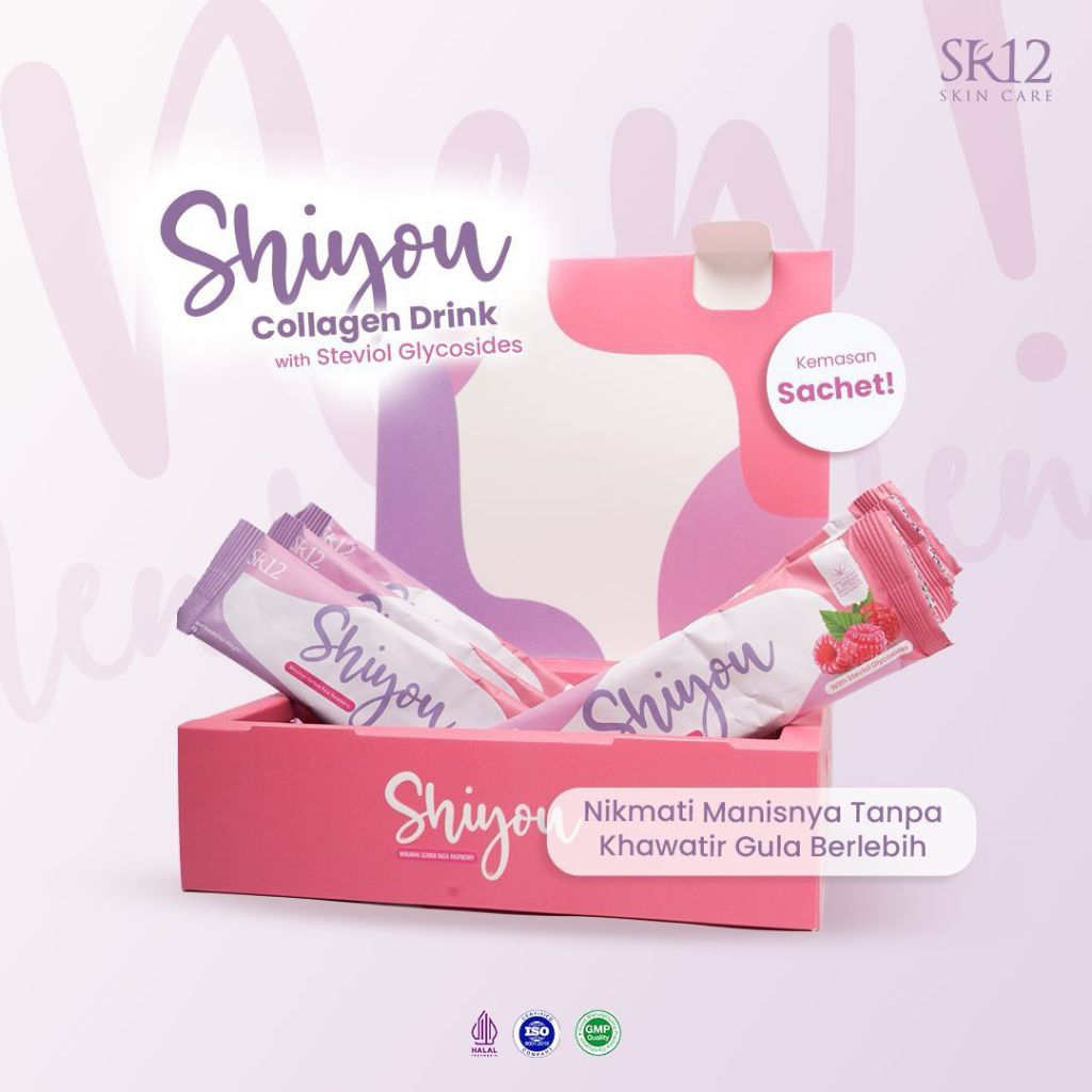 

Shiyou Collagen Drink SR12 ,bermanfaat untuk Meningkatkan elastisitas kulit dan mencegah penuaan dini,Membantu kulit tampak lebih sehat, kenyal, cantik dan segar,Membantu melancarkan pencernaan,Sebagai antioksidan alami