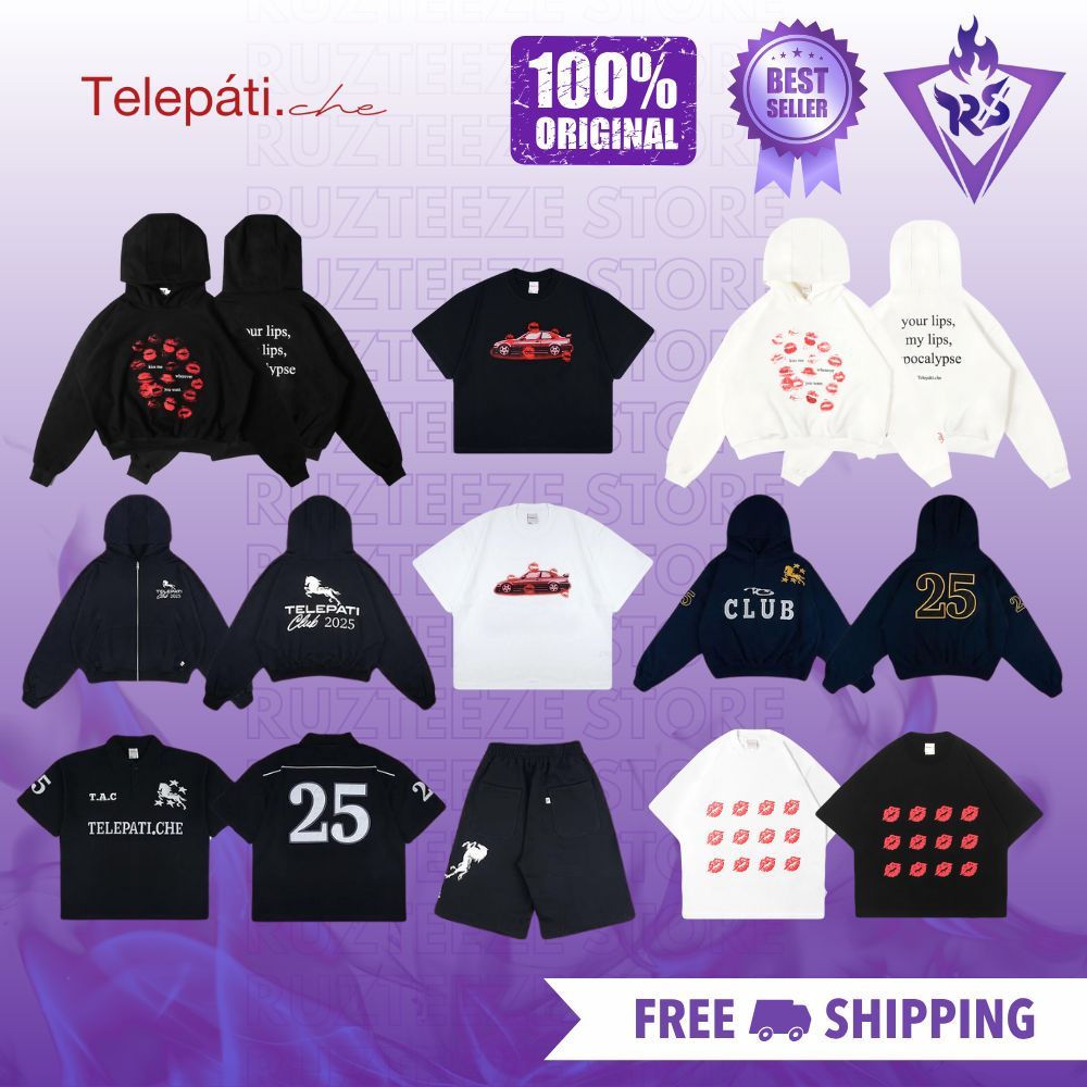 [ORIGINAL 100%] Hoodie TELEPATI KISS ME WHITE | Hoodie Telepati X Preface | Hoodie Telepati X Slowan