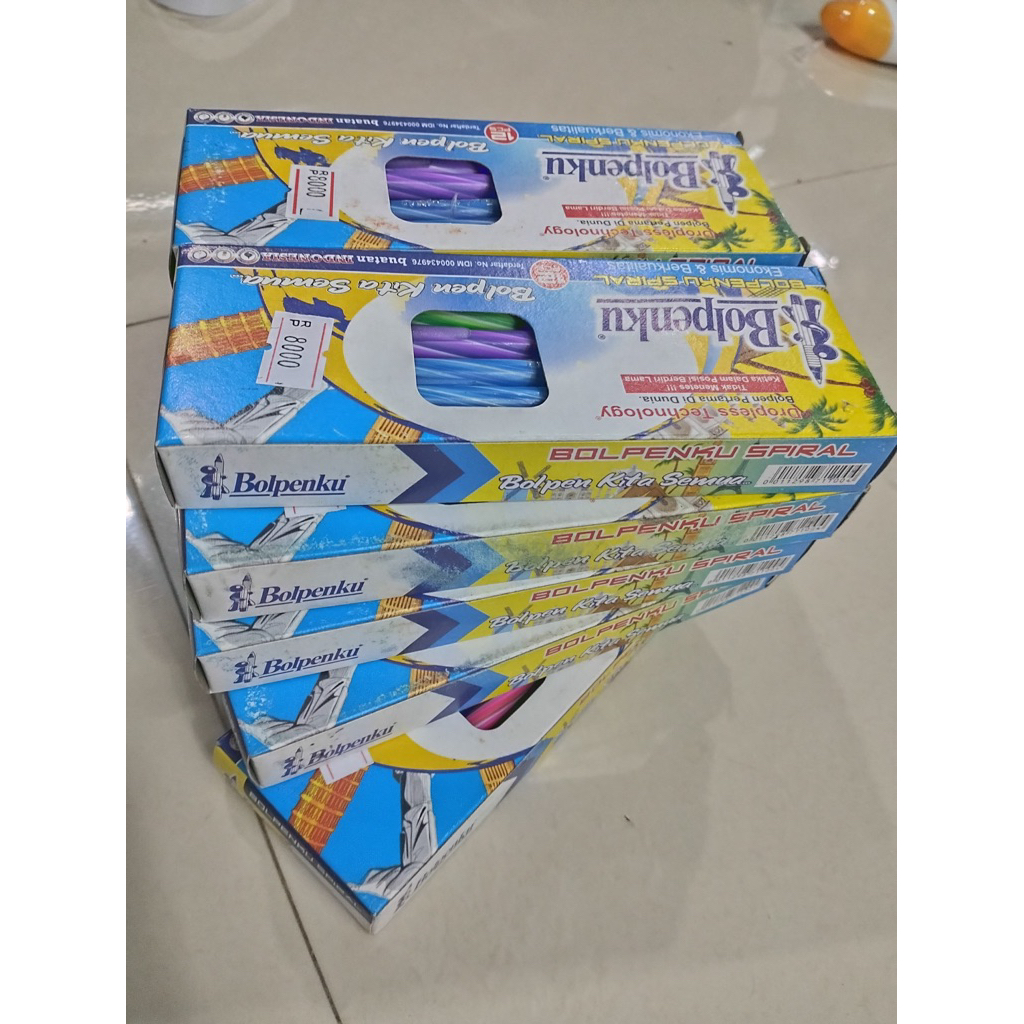 

bolpen Lilin Bolpenku isi 12 pcs / bolpoin / bulpoin