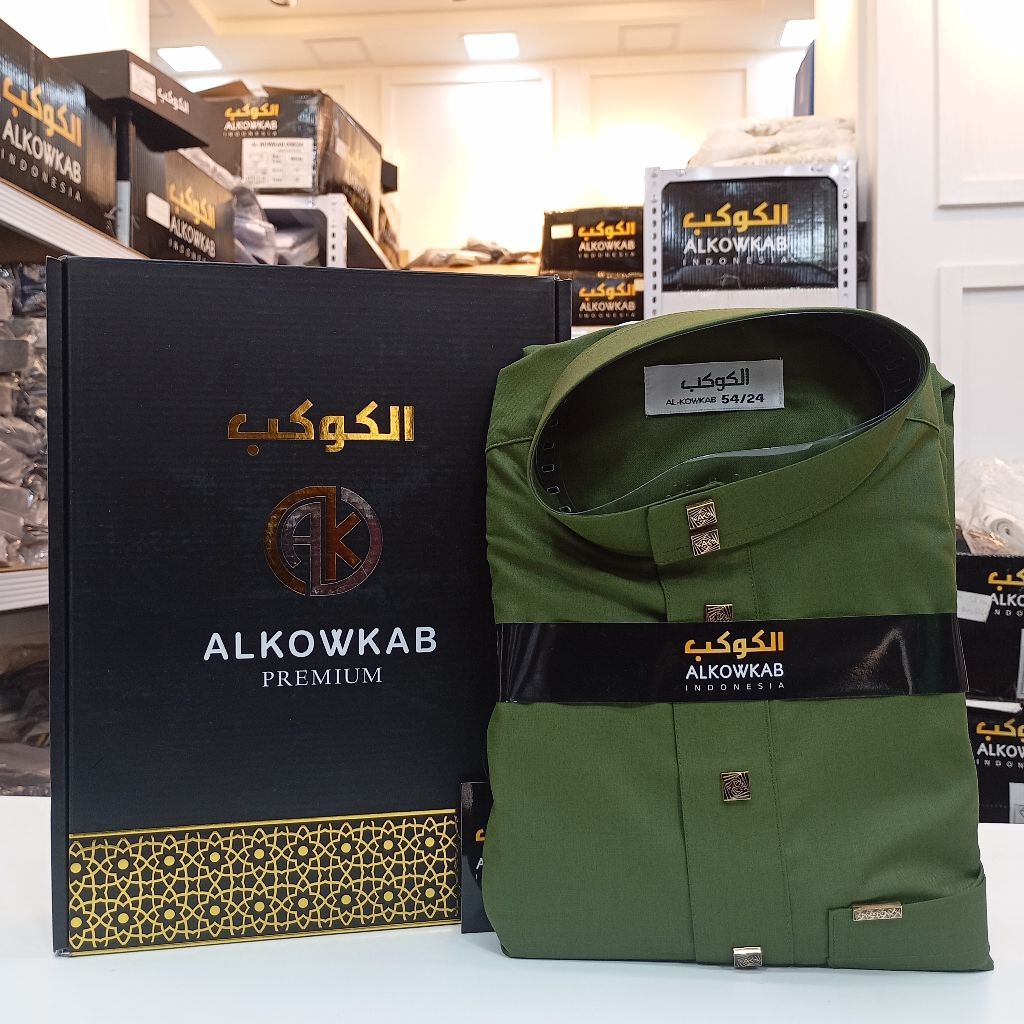 AL-Kowkab Thobe By AL-Haramain / Gamis Pria Dewasa Premium Series Affan