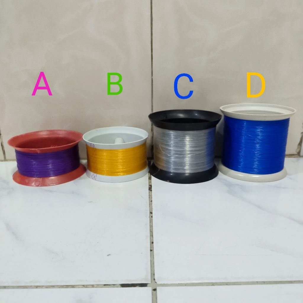 Benang Kenur Knur Senar Nylon Beragam Variasi Bladu