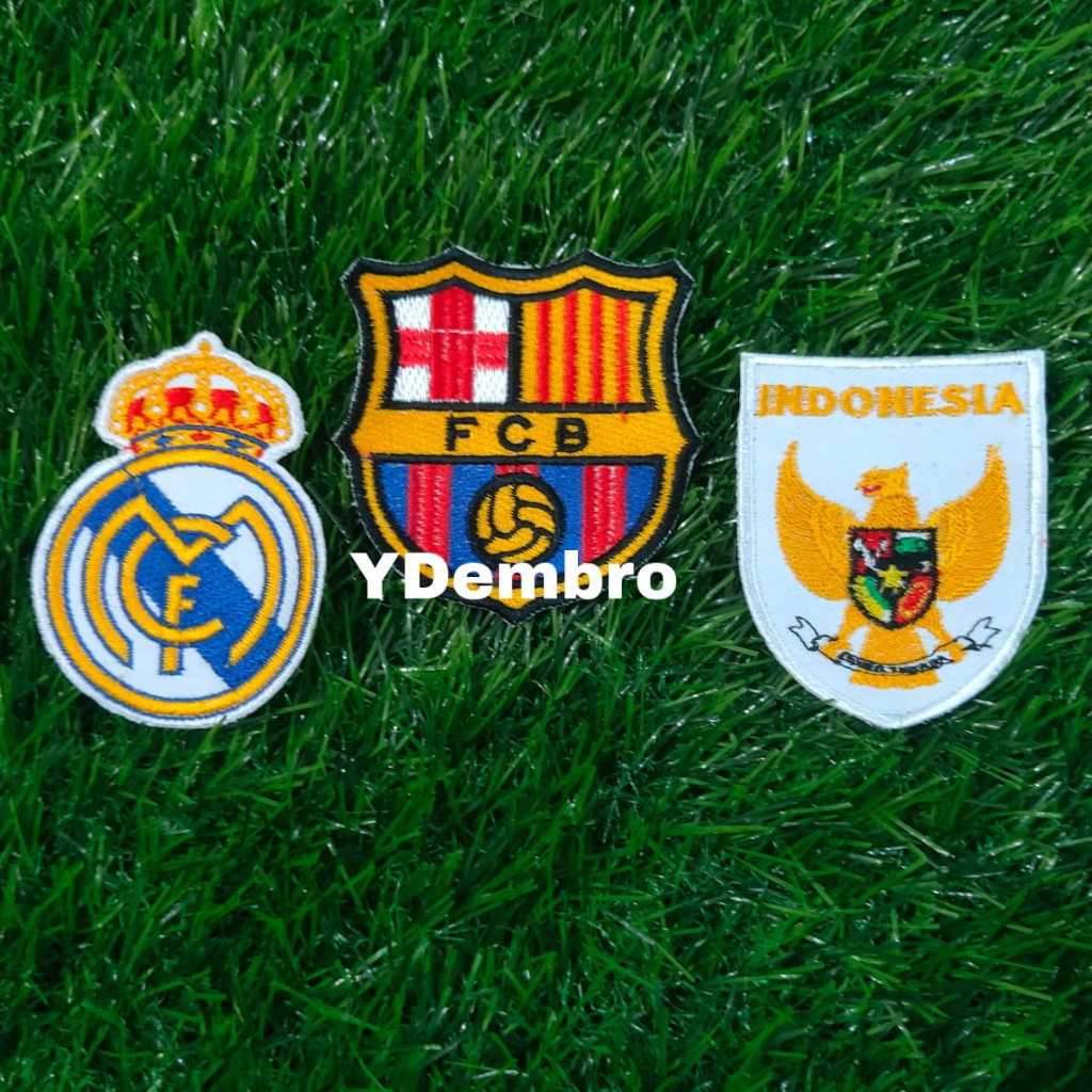 Patch Bordir Logo Bola Dan Garuda