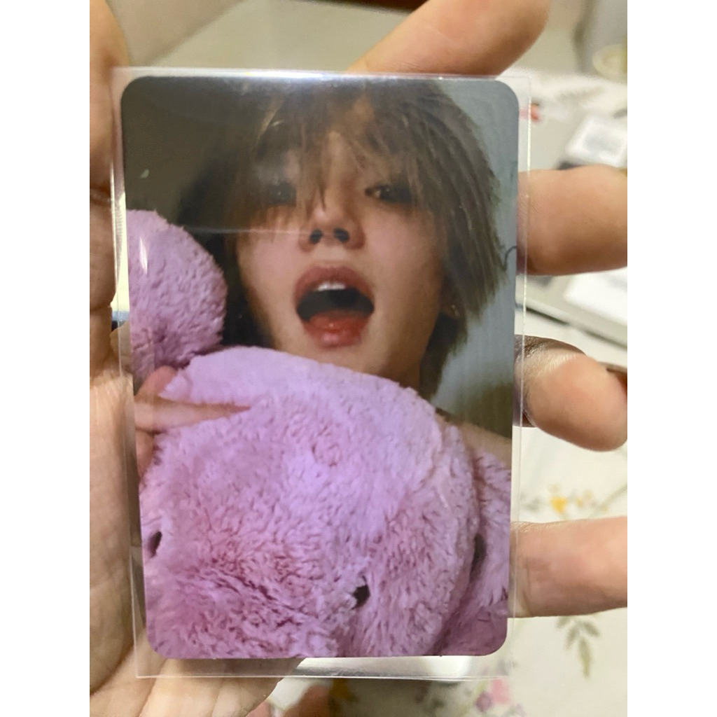 photocard taeyong boneka pink nct 127 official