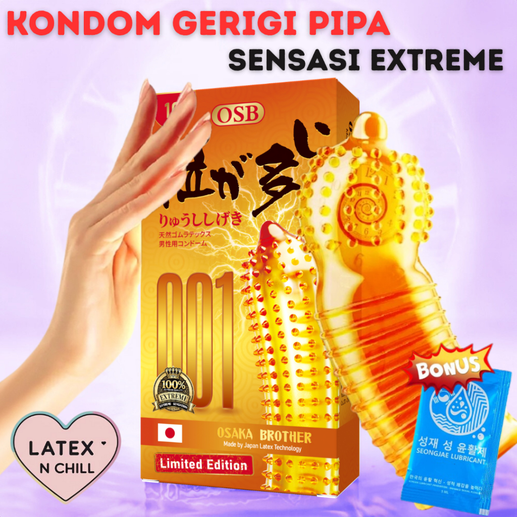 Kondom Berduri 001 Privasi Aman Condom Premium