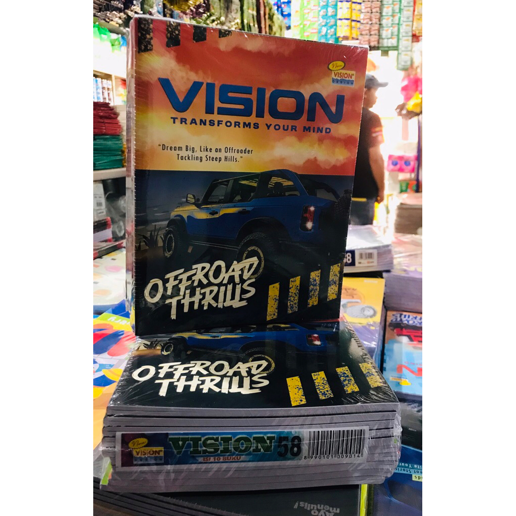 

Buku tulis vision 58 Lembar