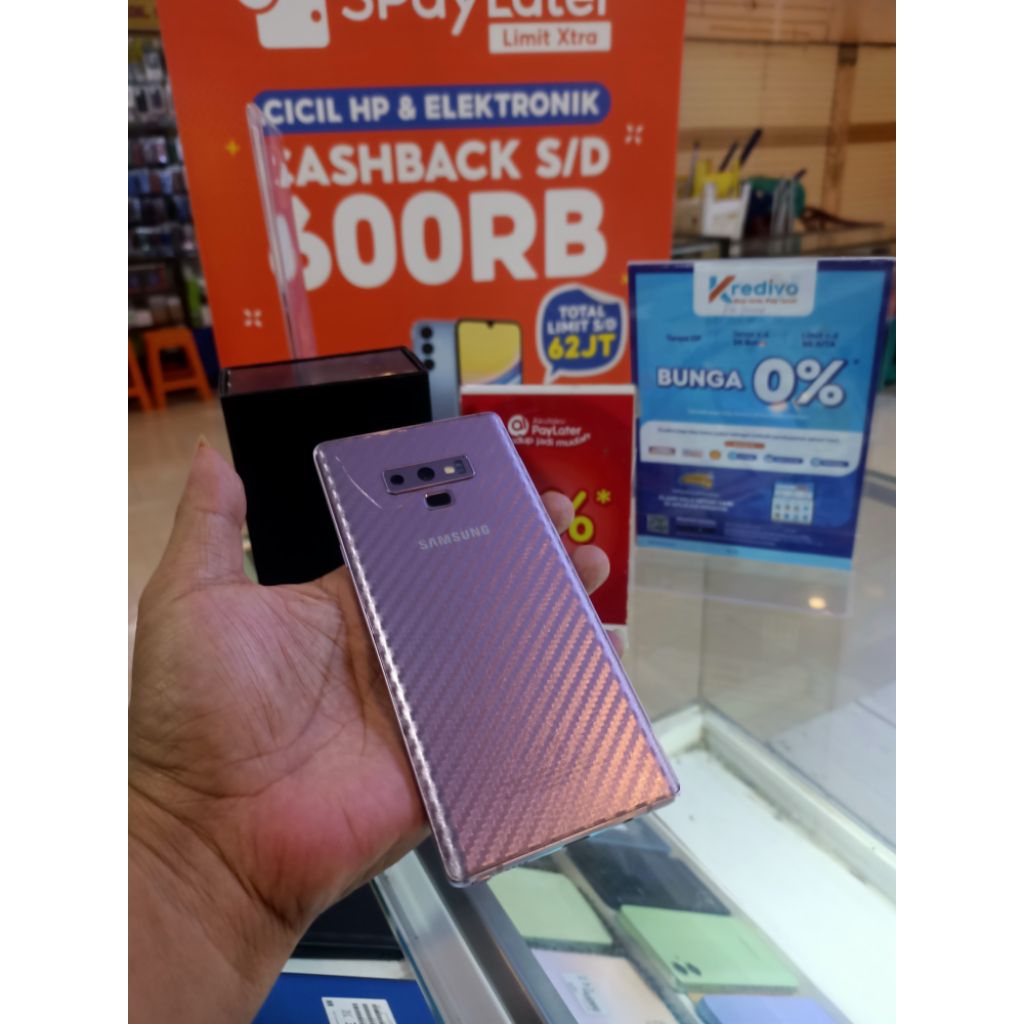 Samsung Note 9 6/128gb bekas resmi