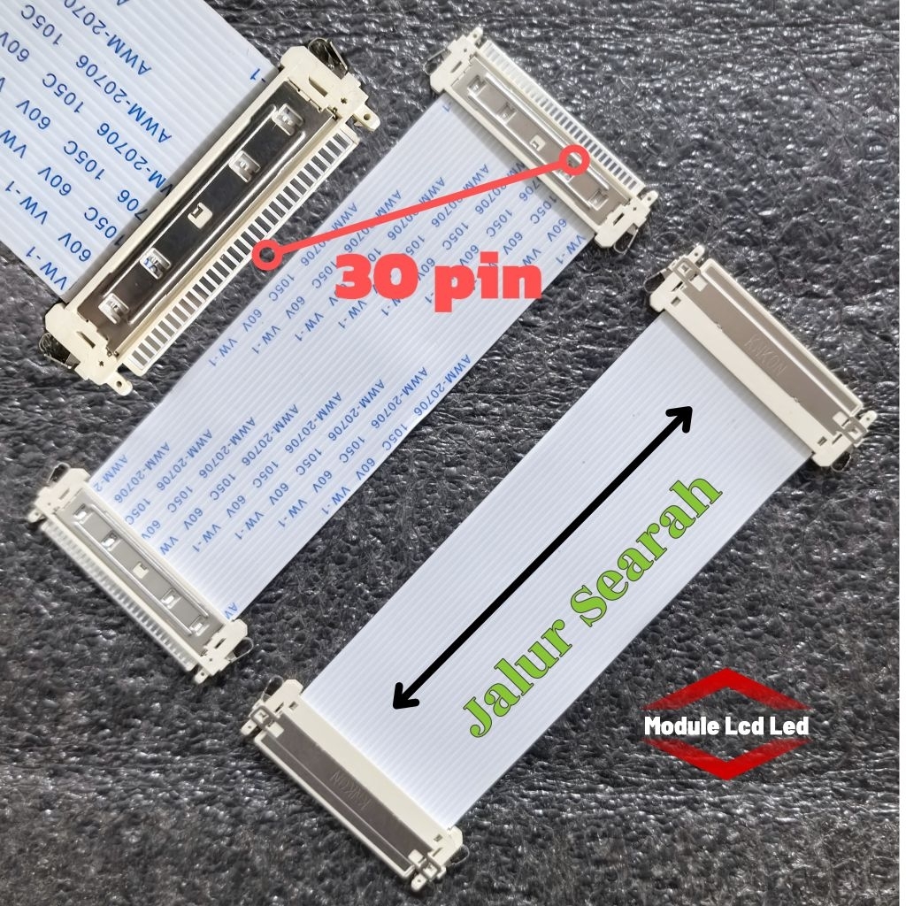 KABEL LVDS FLEXIBLE 30 PIN HD