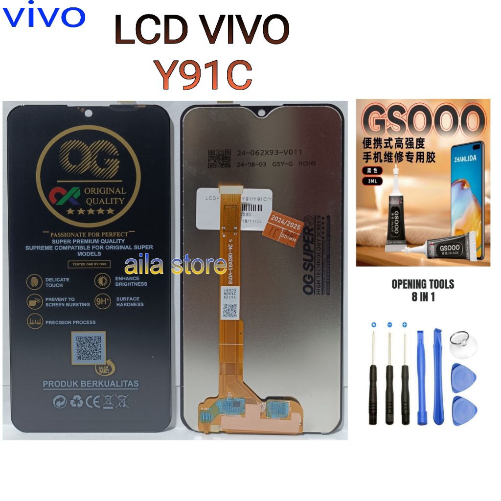 LCD TOUCHSCREEN VIVO Y91C FULL SET