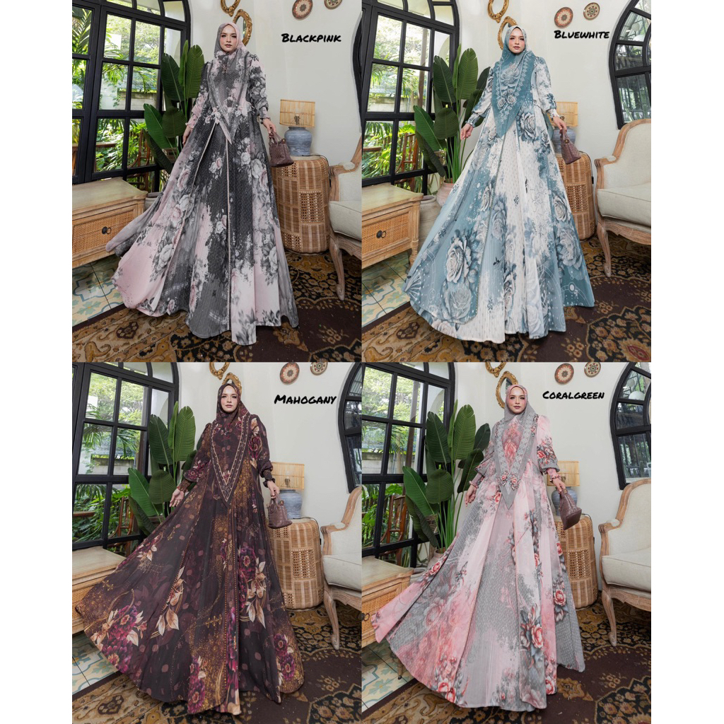 kayesa Series by Alya Syari gamis premium cantik