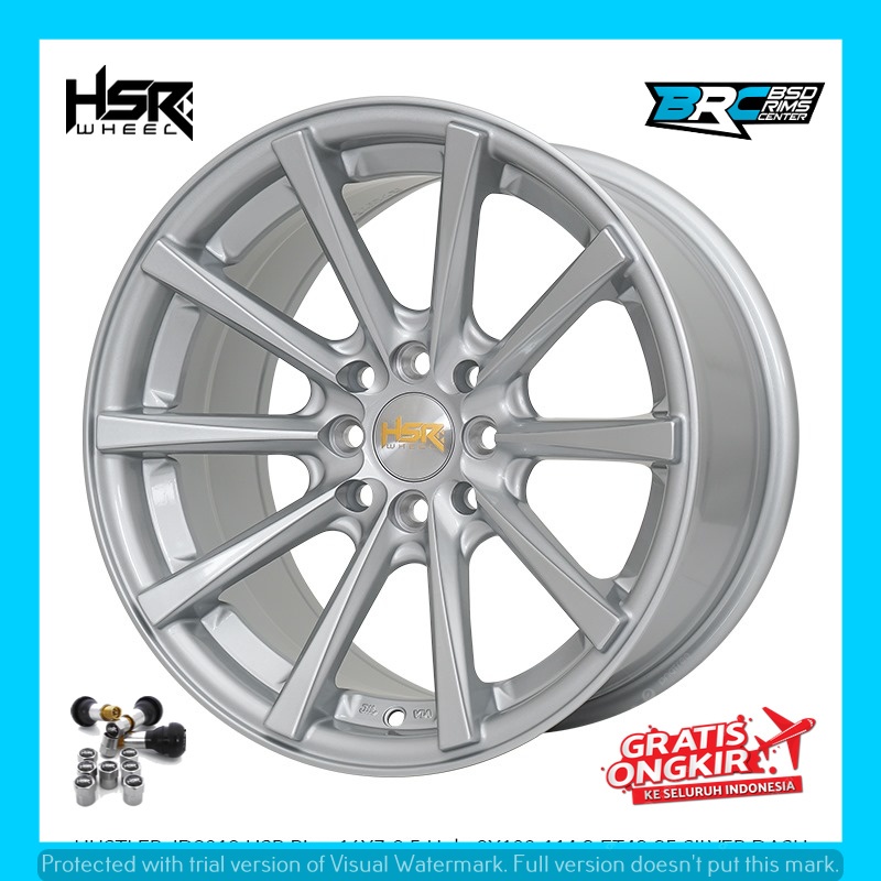 Velg mobil racing belang hsr hustler ring 16 cocok untuk mobil mobilio livina freed dll