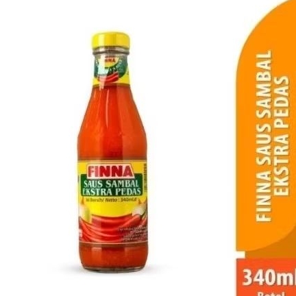 

Finna Saus Sambal Extra Pedas 340 ml / Saus Sambal Finna Extra Pedas