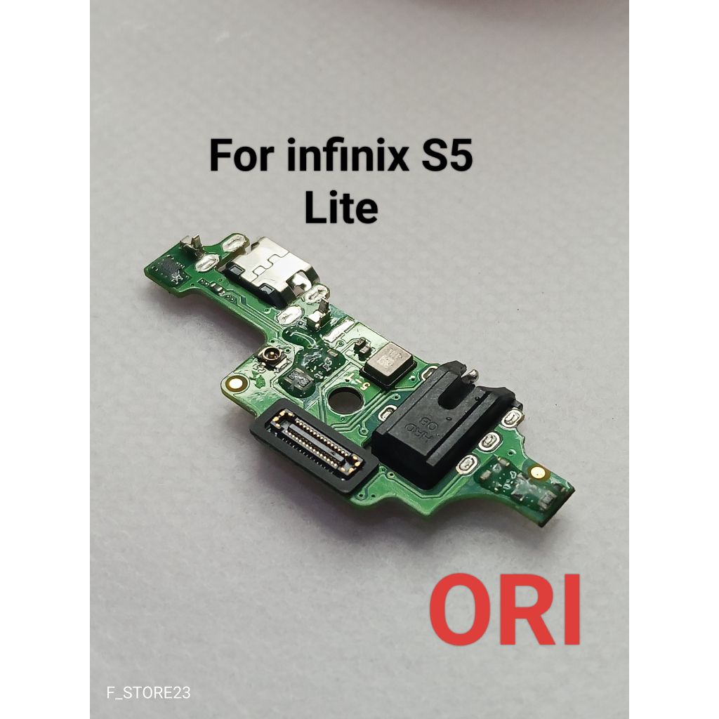 CONNECTOR CHARGER INFINIX S5 LITE ORIGINAL PAPAN KONEKTOR CAS PCB BOARD INFINIX S5 LITE ORIGINAL