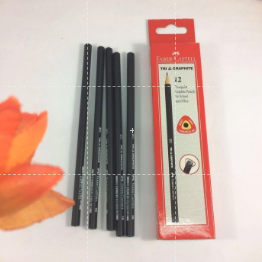 

TBMO (PACK) PENSIL TRI GRAPHITE 2B BLACK UNSHARP FABER-CASTEL 111832 ISI 12