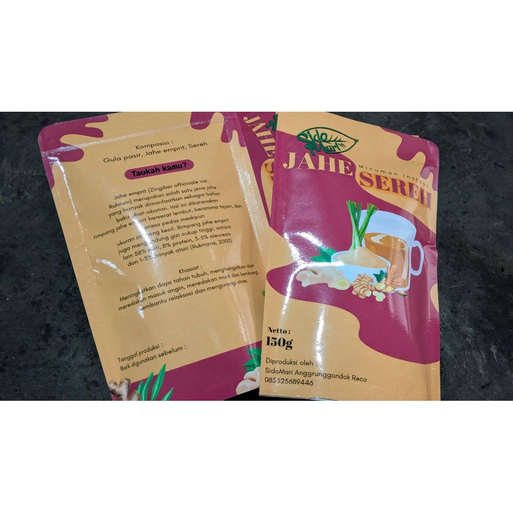 

Jahe Sereh 'SidoMari'