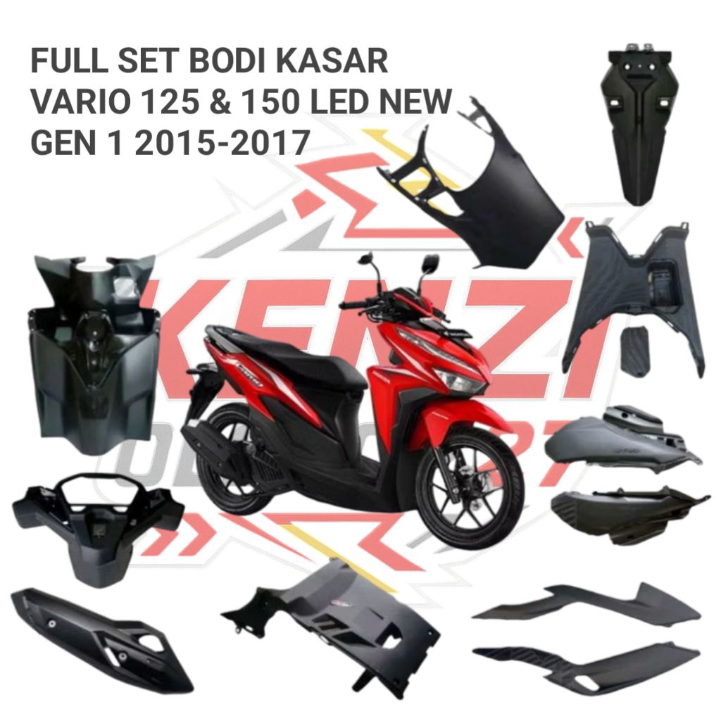 Fullset body kasar Honda Vario 125&150 FI LED NEW GEN 1 2018-2020