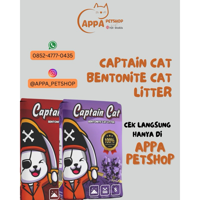 Captain Cat Bentonite Cat Litter