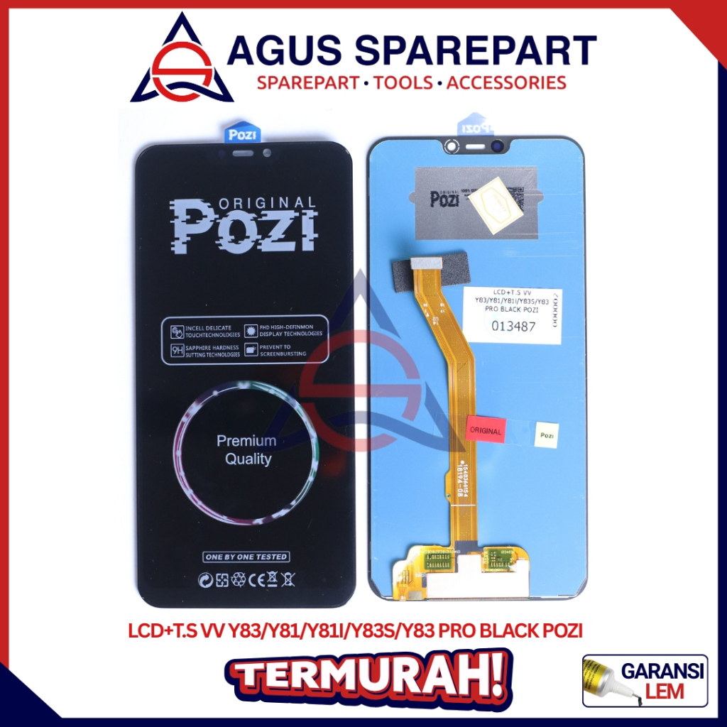 LCD TOUCHSCREEN VIVO Y83 / Y81 / Y81i / Y81S / Y83A / Y83S / Y83 PRO