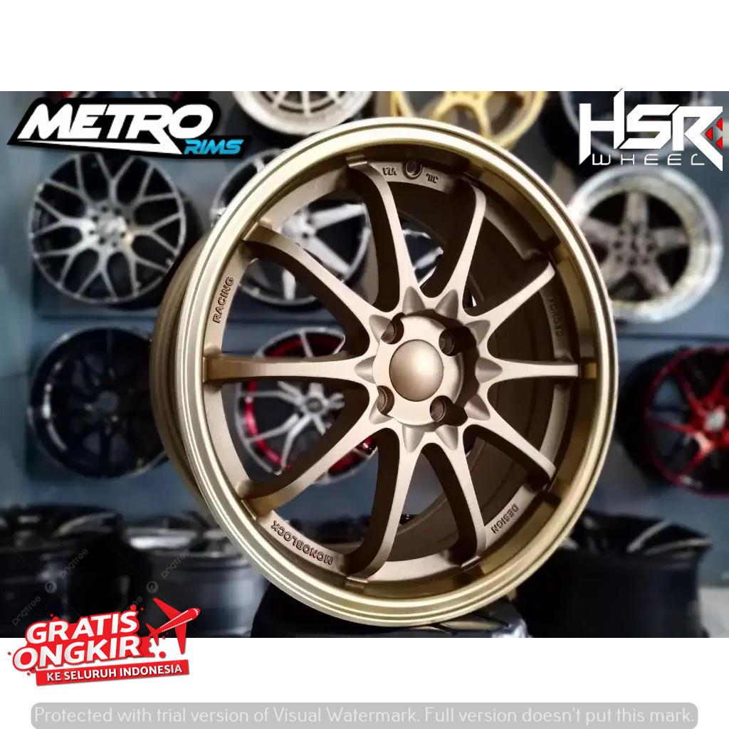Velg mobil racing ring 16 untuk mobil fiesta freed city jazz yaris mobilio hsr ce28 ring 16