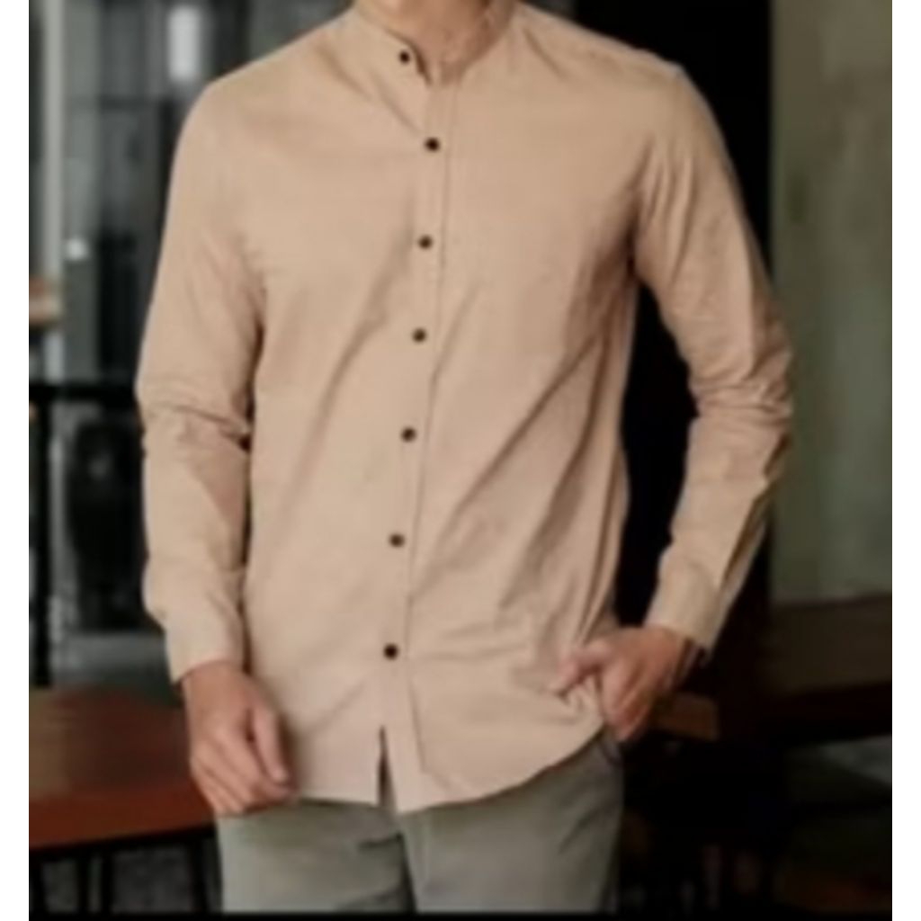 Baju Hem ( ANGKER MANGGA) lengan panjang Muantap