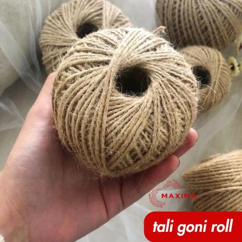 

Tali Rami Goni untuk undangan souvenir kerajinan DIY Panjang 50 & 100 meter