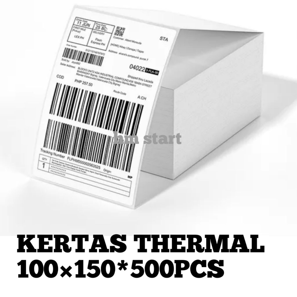 

thermal A6/kertas thermal 1 pack 500 pcs