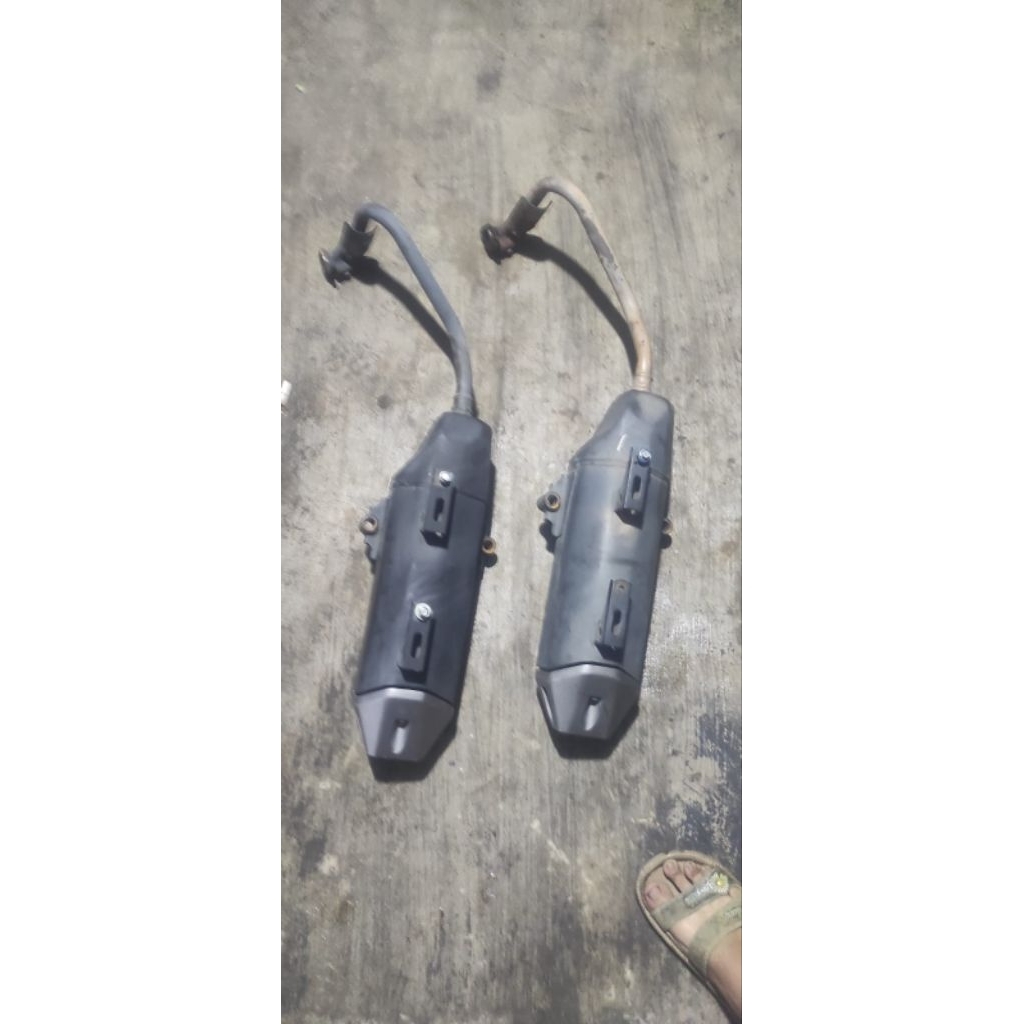 Knalpot Honda Vario 125 New Knalpot New Vario 125 Muffrel  Exhaust  Honda Vario 125 Pipa gas buang N