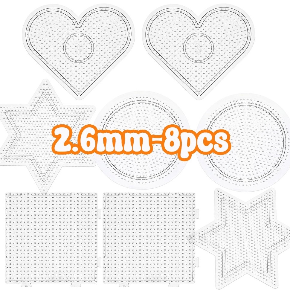 

KODE N59W 26 Mm Manik Sekering Pegboard Plastik Manik Papan 12 Buah Templat Manikmanik Isi Ulang Perlengkapan Manikmanik Untuk Manikmanik Kerajinan Manik Fuse Pegboard Proyek