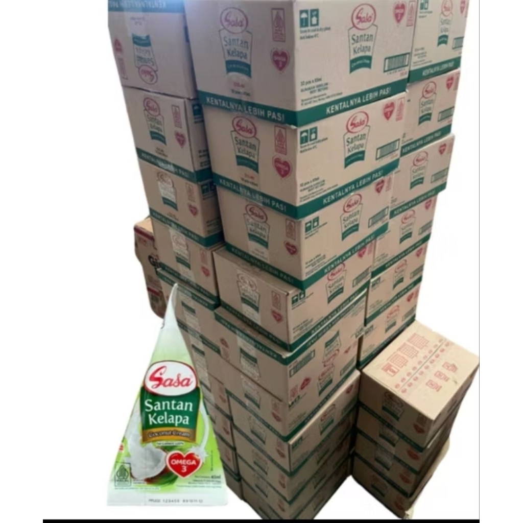 

SANTAN SASA CAIR 65ML 1 KARTON ISI 32PCS.STOK MULAI SULIT