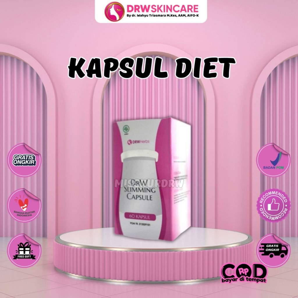 SUPLEMEN DIET ALA SEHAT DRW SKINCARE | KAPSUL DIET SEHAT