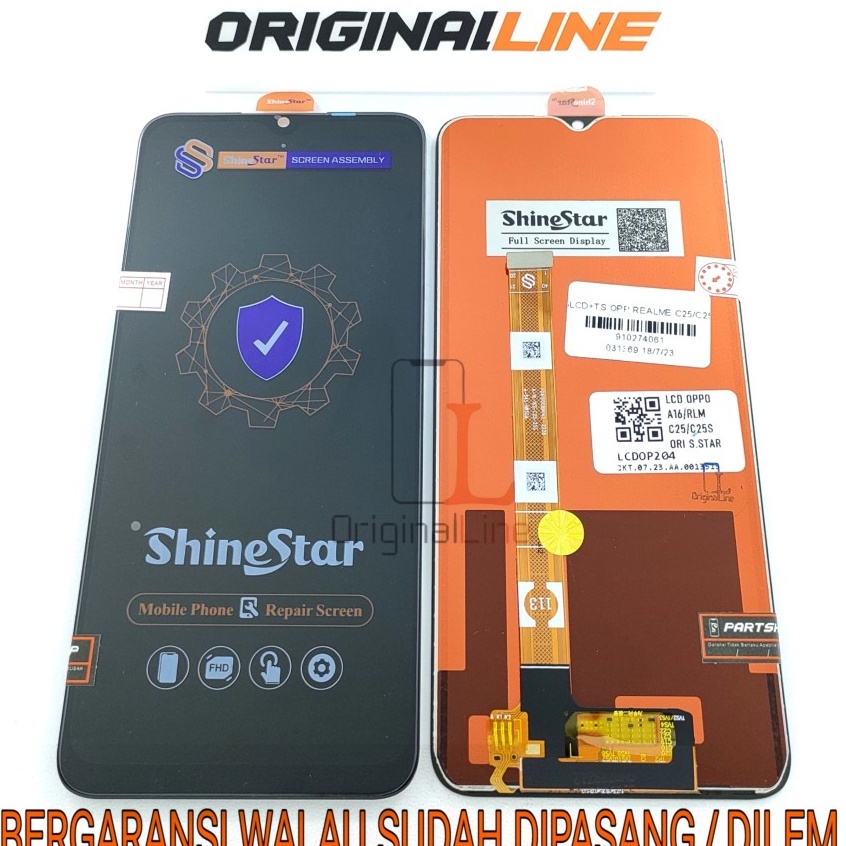 KODE U57W LCD  TS OPPO A16  REALME C25  C25S GRADE ORIGINAL OEM