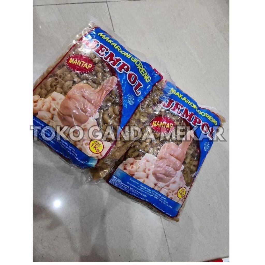 

Makaroni Goreng Mantap Cap Jempol, berat 1kg