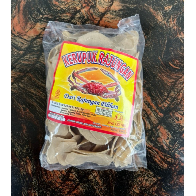 

Kerupuk rajungan khas juwana