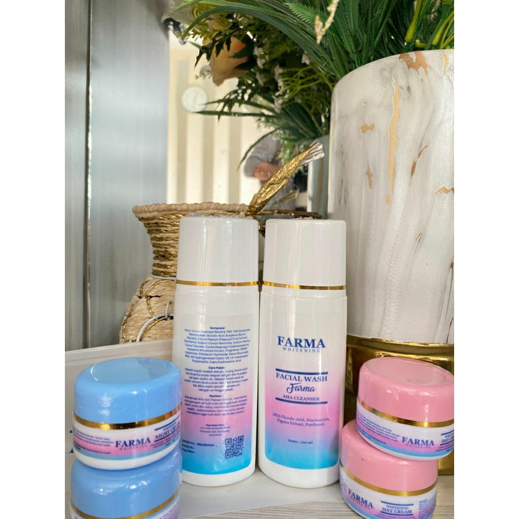 Farma BPOM Whitening Platinum Glow//SkincareFarmaBPOM//FarmaMvsBPOM